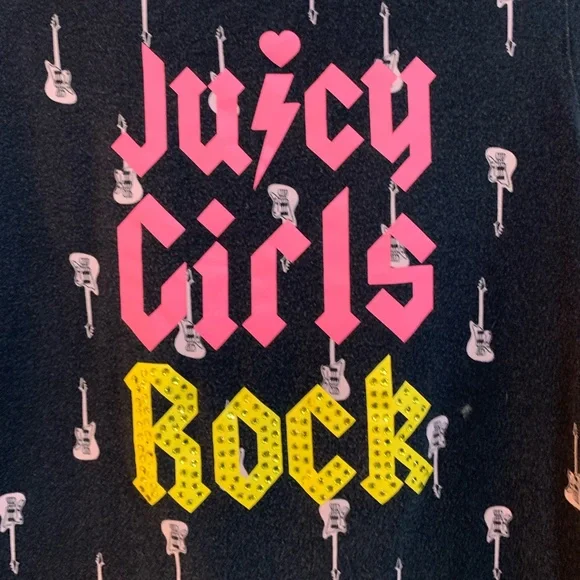 JUICY COUTURE ROCK n ROLLER T-SHIRT - Picture 2 of 8